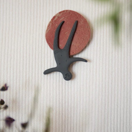 Handmade Jewelry Maleni Atelier Brooch Singing Shadow