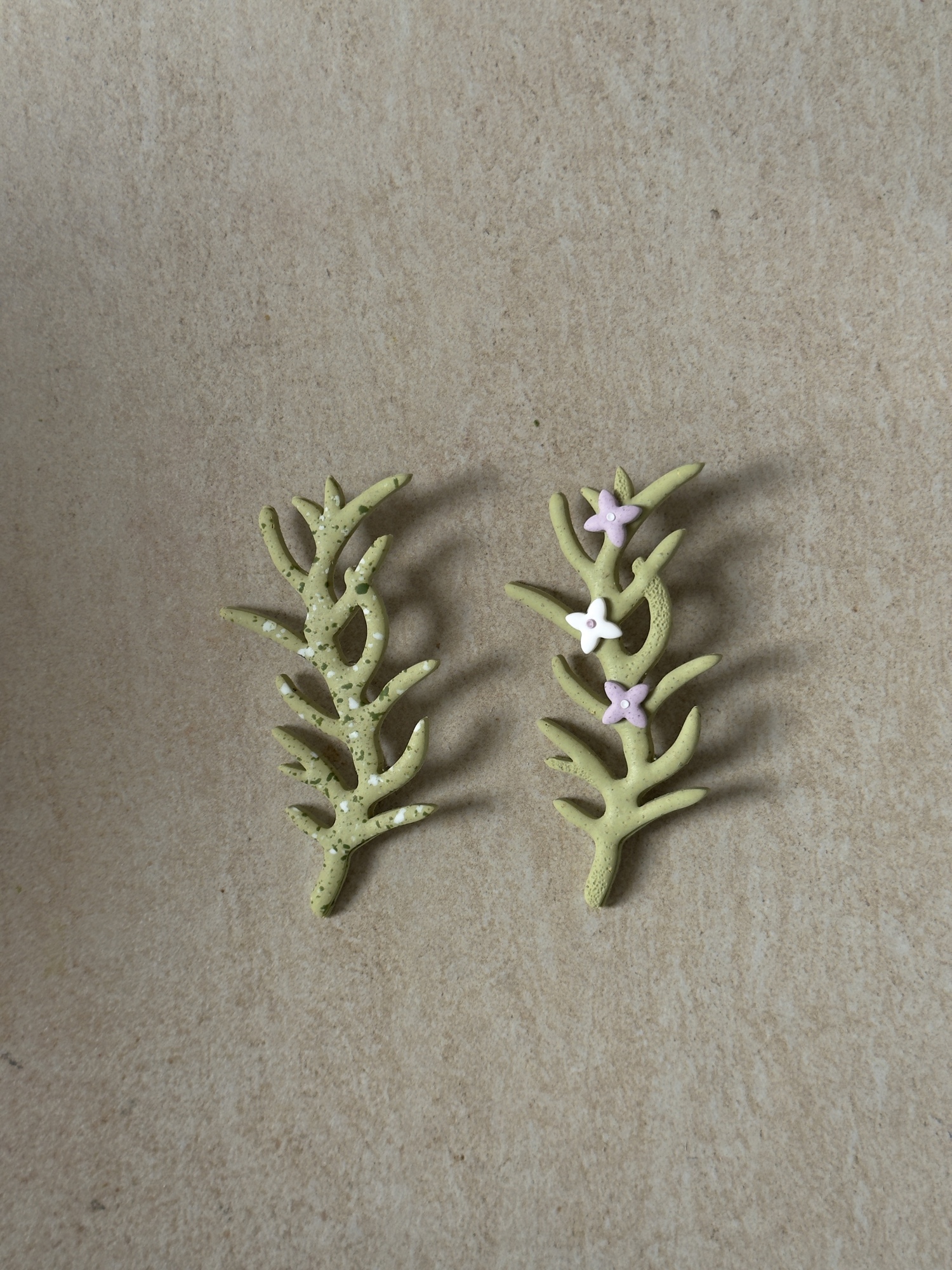 Handmade Jewelry Maleni Atelier Rosemary Wedding brooch