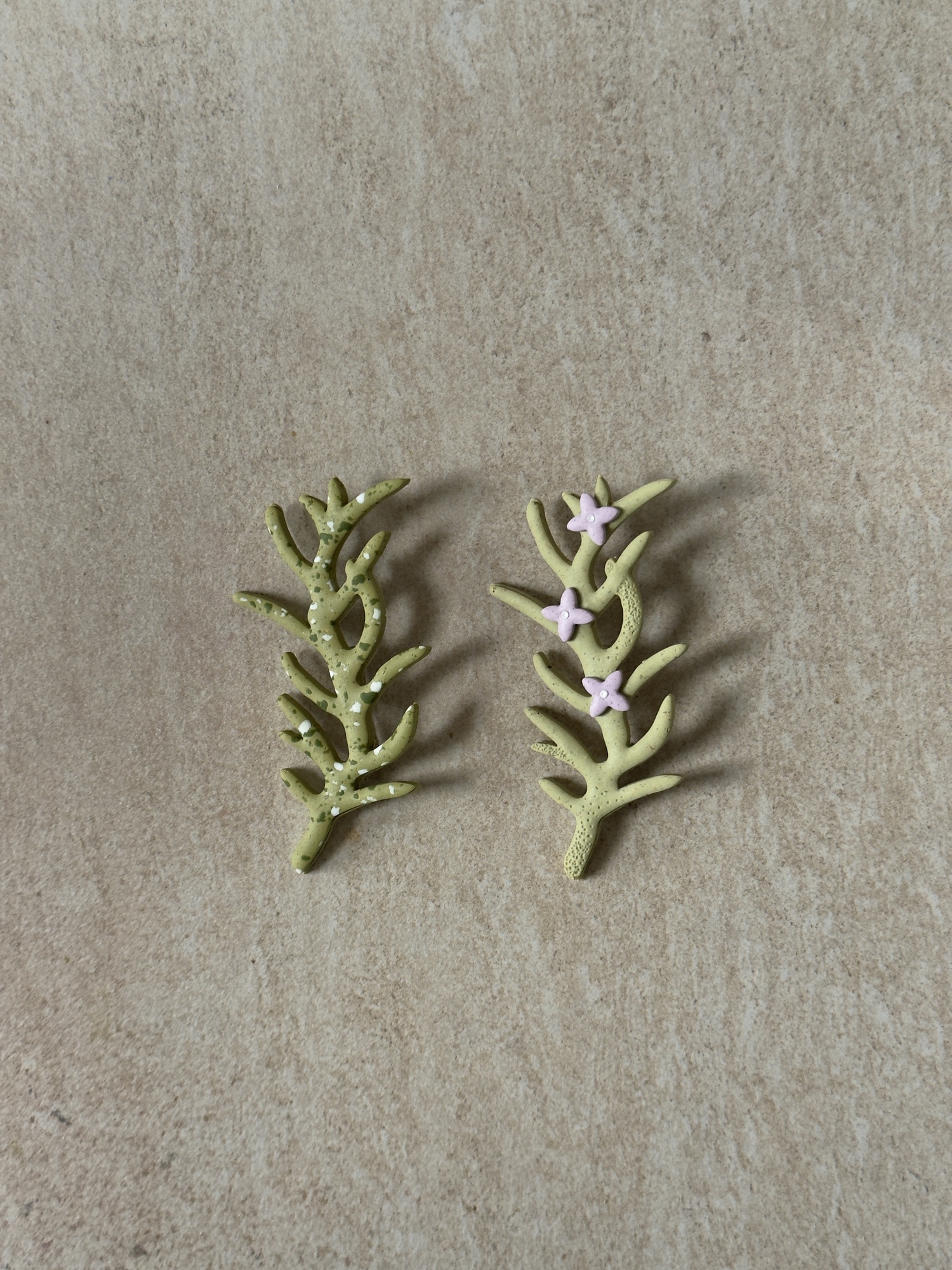 Handmade Jewelry Maleni Atelier Rosemary Wedding brooch