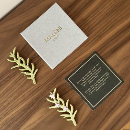 Handmade Jewelry Maleni Atelier Rosemary Wedding brooch